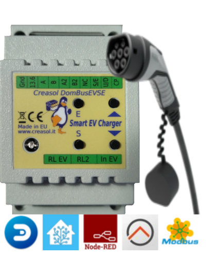 DomBusEVSE - EVSE module to make a smart charging station / wallbox